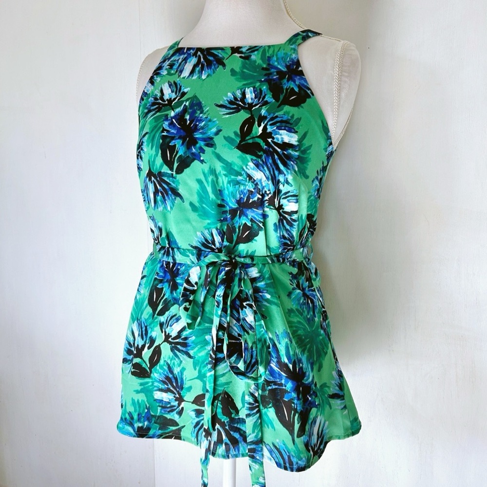 banana republic floral top